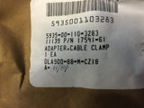 Tyco 16A Electrical Connector Cable Clamp NSN:5935-00-110-3283 P/N:17541-61