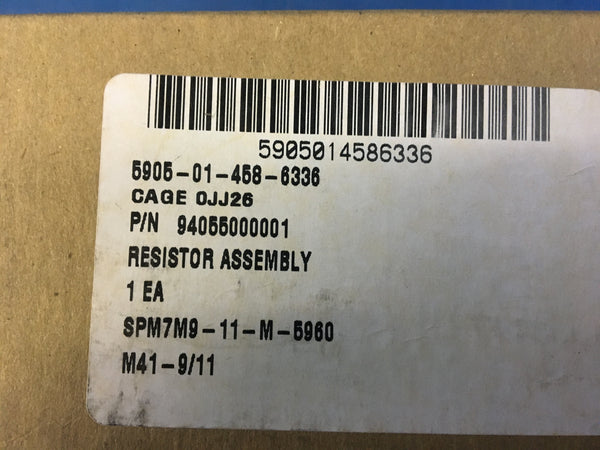 Eclypse International 94055000001 Resistor Assembly for SH60B Helicopter NSN:5905-01-458-6336