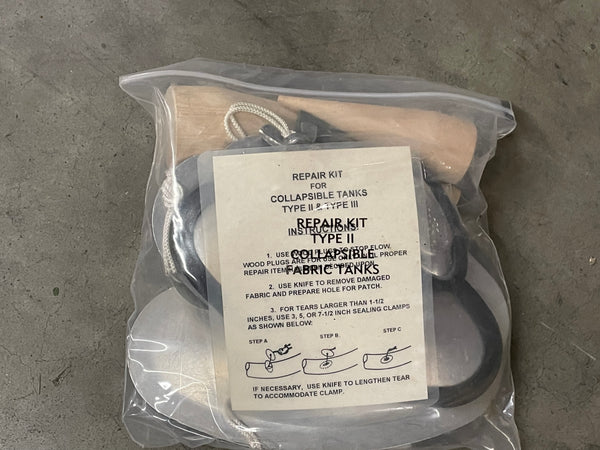 Belzona A-A-52022 Collapsible Fabric Tank Repair Kit NSN:5430-01-359-1078