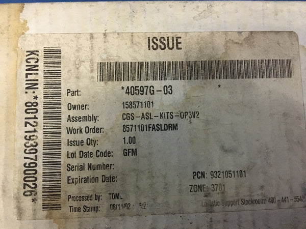 NOS David Clark 40597G-03 Push Switch for An/tsq-17 (v) 1 NSN:5930-01-457-8317