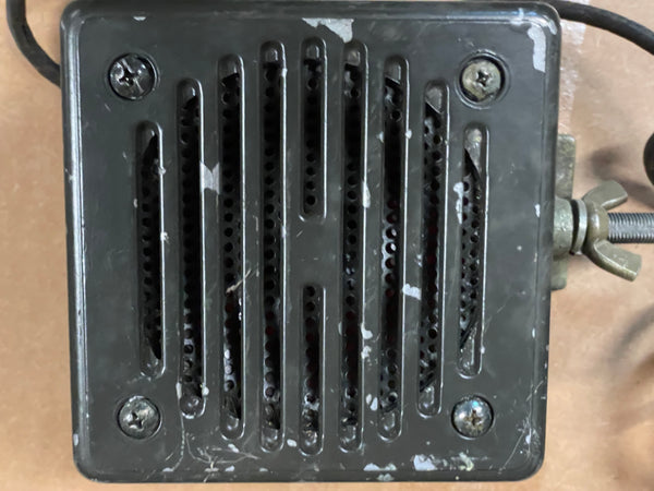 NOS Vintage Military Surplus Jeep Truck Loudspeaker LS454/U Radio Field Gear NSN:5965-00-876-2375