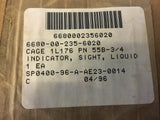 Kaydon 55B-3/4 Liquid Sight Indicator NSN:6680-00-235-6020