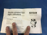 Kaydon 55B-3/4 Liquid Sight Indicator NSN:6680-00-235-6020