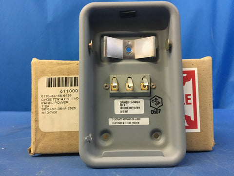 Grimes Aerospace 11-0480-3 Power Distribution Panel NSN:6110-00-156-6438