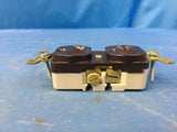 New!!! Hubbell 5392 Duplex Grounding Outlet 3W 20A 125V NSN:5935-00-443-1016