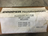 Cooper Notification Accessory Kit for SPT-2117-LMD NSN:5965-01-603-7164 Model:M37-00050
