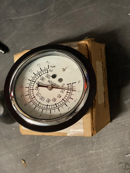 Carrier KM01CC361 Dial Indicating Pressure Gage 0-200PSI NSN:6685-00-248-1903