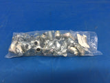 (25) 45 Degree 1/2" Flexible Metal Conduit Connector Squeeze W/Locknut P/N AA50552 NSN: 5975-00-243-4491