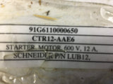 Schneider Electric LUB12 Non-Reversing Motor Starter Power Base, TeSys 036277 NSN:6110-01-565-7957