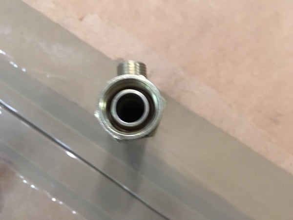 3/8" x 1/2" Tee Tube Alloy Steel Compression Max Swivel Tee Fitting NSN:4730-01-048-3484