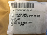 Dialight 1595-36-103 Test Lead NSN:6625-00-909-0461