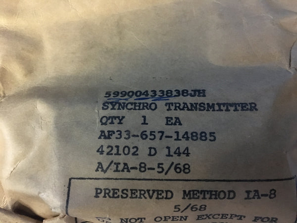 Triumph Gear Systems AF33-657-14885 Transmitter Synchro NSN:5990-00-043-3838