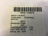 Hydra Electric 83184-2 Pressure Switch NSN:5930-01-126-8879