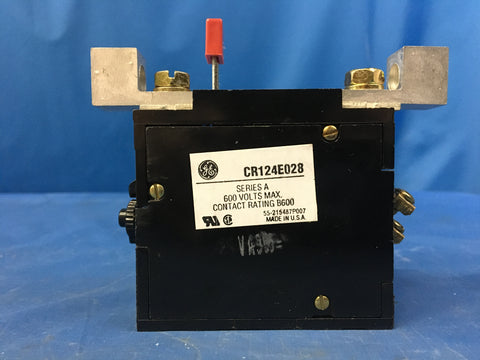 General Electric CR124E028 Thermal Relay 600V 10A NSN:5945-00-964-7760