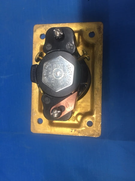 Thomas & Betts 3744 Receptacle Connector 30A 250V 20A 600VAC NSN:5935-00-435-2458