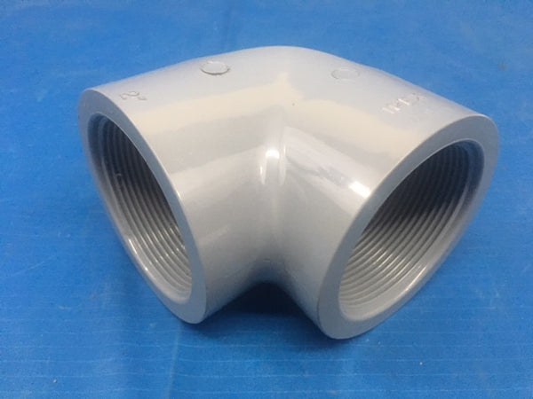 2" CPVC Schedule 80 Threaded 90 Degree Elbow Pipe Fitting NSN:4730-00-247-9529