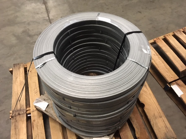 20 Rolls Steel Strapping 1 1/4" x .035 Heavy Duty Galvanized Banding  NSN:8135-00-283-0671
