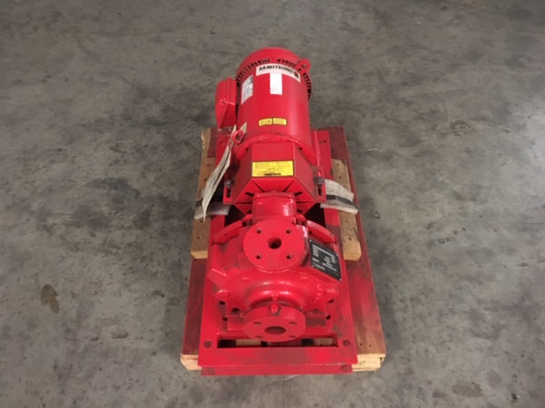 Armstrong Pump 4030 Base Mounted End Suction Pump 3HP 1.5 x 1  x 8