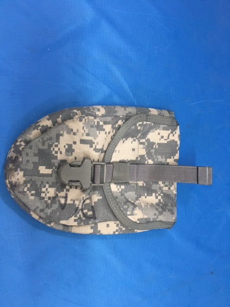 E Tool Pouch ACU Entrenching Carrier Tri fold Shovel Case Army MOLLE NSN:8465-01-524-8407