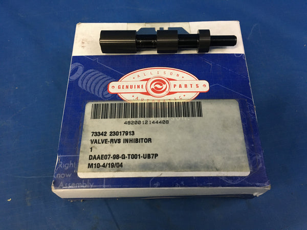 Allison Transmission 73342 23017913 Valve-RVS Inhibitor NSN:4820-01-214-4408