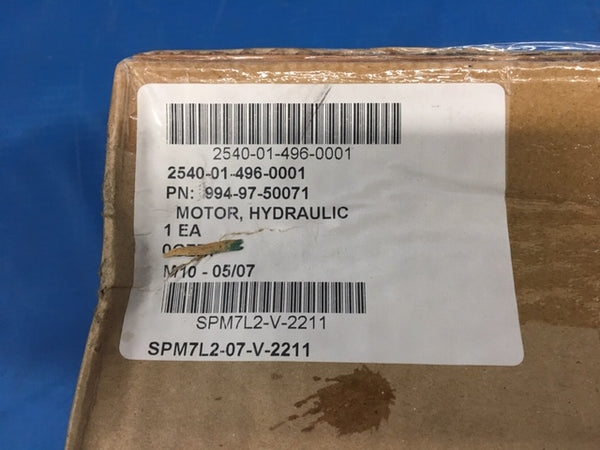 Military HMMWV Mile Marker Hydraulic Winch Motor NSN:2540-01-496-0001 P/N:994-97-50071