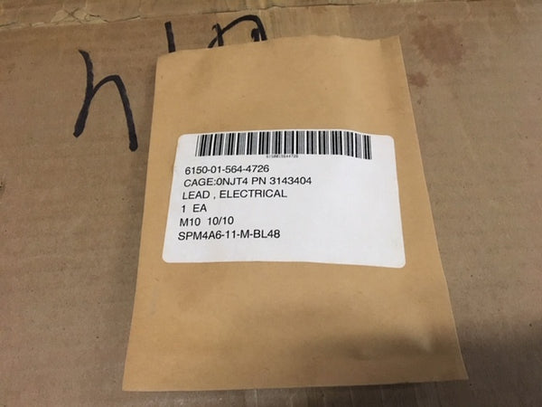 Unlimited Services 4" Electrical Lead NSN:6150-01-564-4726 P/N:3143404