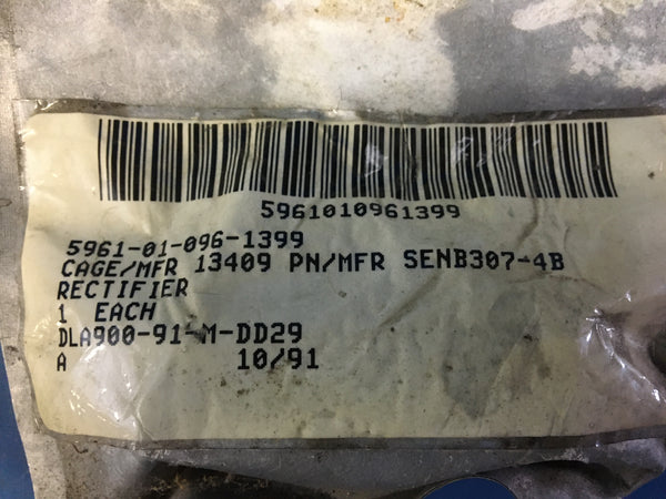 Rsm Electron Power SENB307-4BUnitized Semiconductor Device Rectifier NSN:5961-01-096-1399