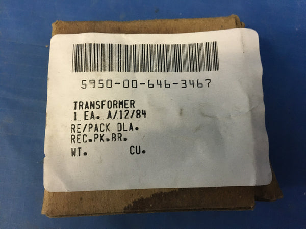 Federal Telephone & Radio R19FDR-2052274 Audio Frequency Transformer NSN:5950-00-646-3467