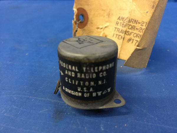 Federal Telephone & Radio R19FDR-2052274 Audio Frequency Transformer NSN:5950-00-646-3467