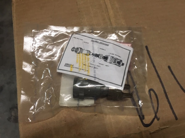 Sunbank Electrical Connector Backshell w/ Clamp P/N:M85049/3618W03A NSN:5935-01-312-4656