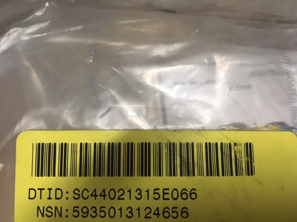 Sunbank Electrical Connector Backshell w/ Clamp P/N:M85049/3618W03A NSN:5935-01-312-4656