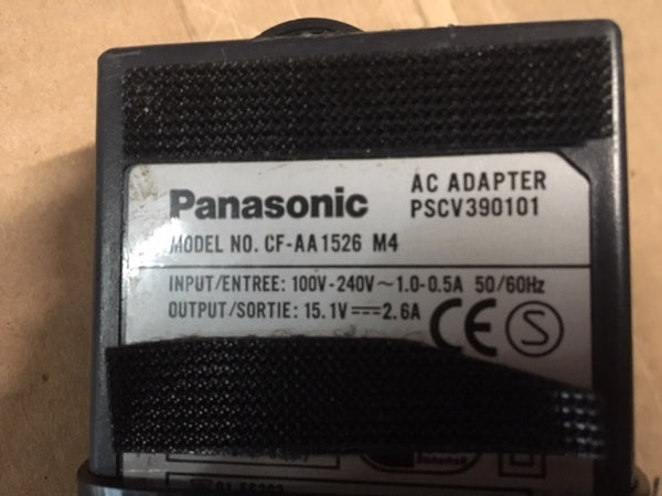 Genuine Original OEM Panasonic CF-AA1526A M4 AC Laptop Adapter - 15.1v 2.6A NSN: 6130DSADAPTE2