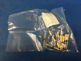 Hughes M28748-09A0V01A Electrical Receptacle Connector W/ Contacts NSN:5935-00-344-1778