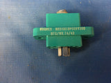 Hughes M28748-09A0V01A Electrical Receptacle Connector W/ Contacts NSN:5935-00-344-1778