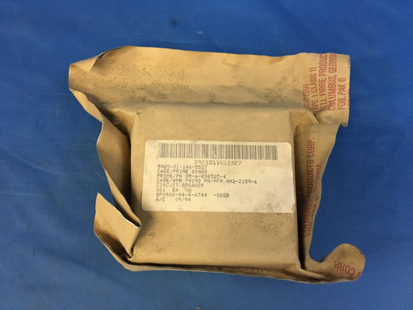 Heinemann AM2-Z159-6 Circuit Breaker 25A 65V NSN:5925-01-146-5527