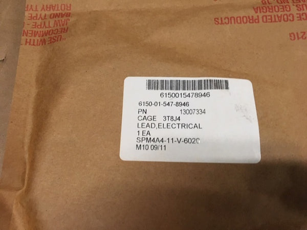 4 awg, 16" Electrical Lead NSN:6150-01-547-8946 Model: 13007334