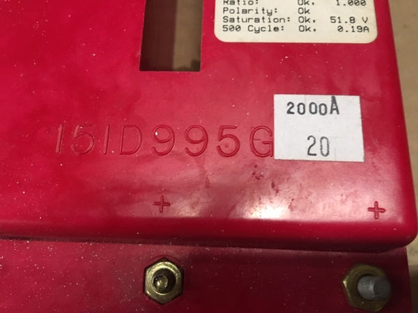 Eaton Model:151D995G20 Current Sensor, 200amp NSN:6625-01-439-0237