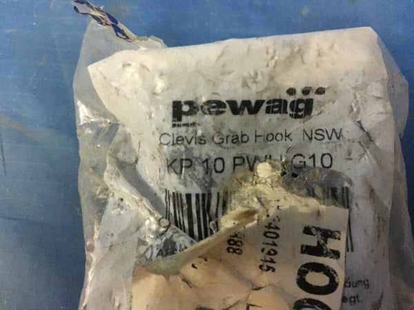 New** Pewag KP10 PWH G10 Clevis Grab Hook