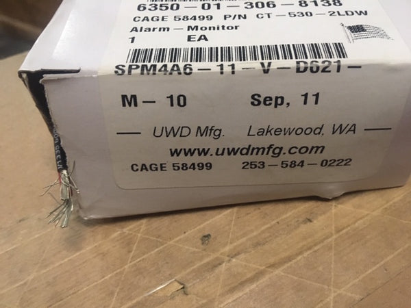 ECCO CT530-2LDW Constant Tone Warning Alarm,102Db,12-24Vdc NSN:6350-01-306-8138