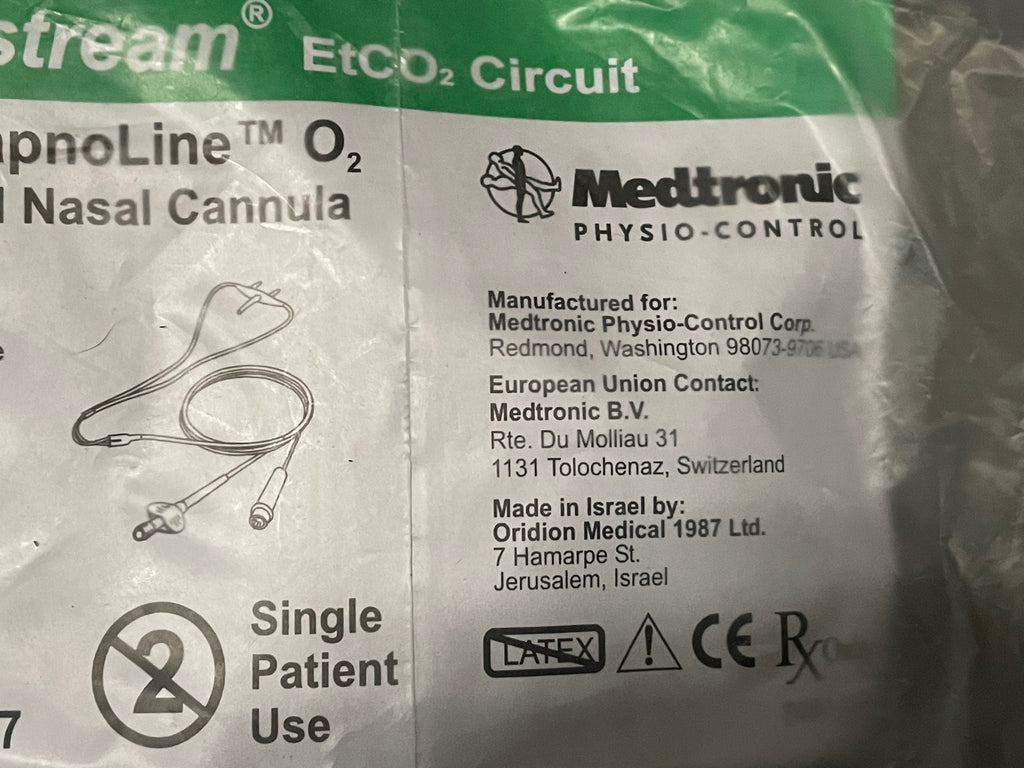 Microstream 3 Pack Adult Smart Capnoline Filter Line Set ETCO2 NSN:651