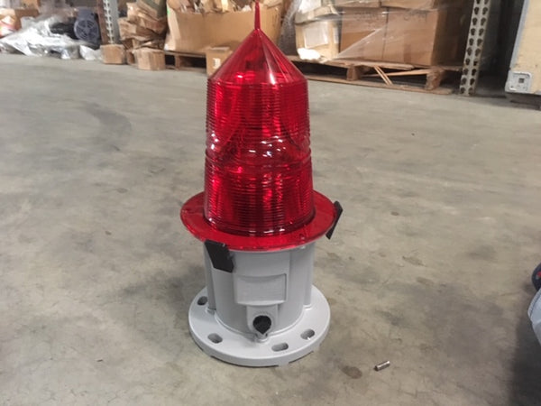Tideland 155MM Beacon Red Marine Buoy Safety Lantern P/N:630.1030-1 NSN:6210-01-029-4174
