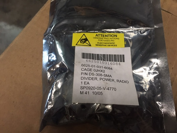 Macom DS-308-SMA Radio Frequency Power Divider 1-300mhz NSN:6625-01-031-6084