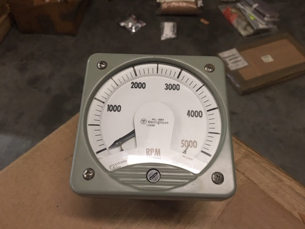 Weschler GPM Speed Indicator, 0-5000, NSN:6320-01-155-4807, Model: 1388F46 PC 18