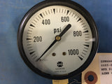 Ametek 047496 Pressure Gage 2 1/2"  0-1000psi 1/4" Npt NSN:6685-00-841-3877