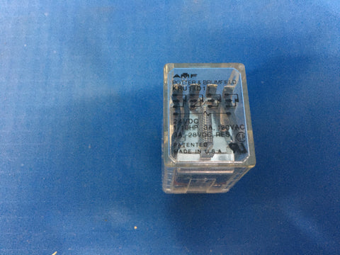 AMF Potter & Brumfield KHU17D11 24VDC Electromagnetic Relay NSN:5945-00-164-9883