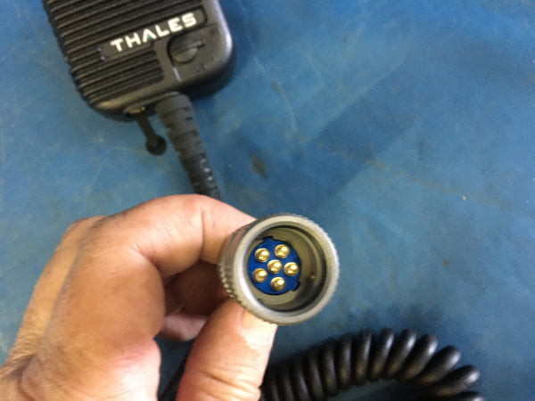 Thales 23386 Hand Remote Speaker Microphone US Military NSN: 5965-01-507-3576