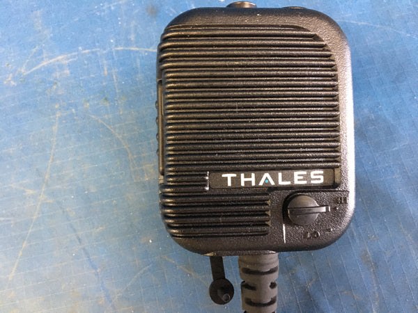 Thales 23386 Hand Remote Speaker Microphone US Military NSN: 5965-01-507-3576