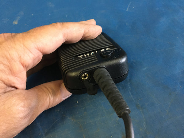 Thales 23386 Hand Remote Speaker Microphone US Military NSN: 5965-01-507-3576