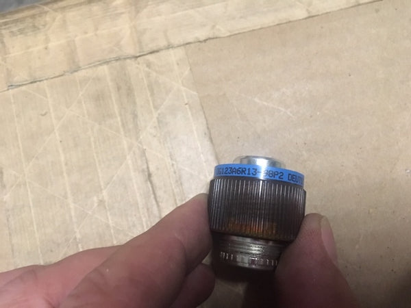 Deutsch Electrical Plug Connector Model: DG123A6R13-98P2 NSN:5935-01-380-8166
