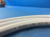 Parker-Hannifin 8010606-6-6-6-132.00 Nonmetallic Hose Assembly 10mm 1250PSI NSN:4720-00-490-6313